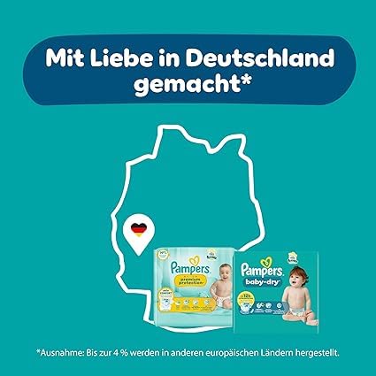 Pampers Premium Protection Größe 6, 144 Windeln, 13kg-18kg, Doppelter Schutz für die Haut und vor Auslaufen 4