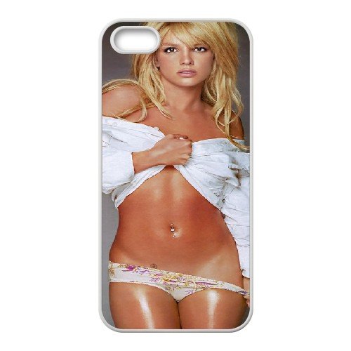 Defender Case For Iphone 5/5s Women S Singer Most Famous Singers Britney Spears For Custom Iphone 5s Phone Cases Skins White 07 Pattern