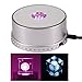 Finaze Crystal Display Stand Base with 7 LED Lighted-4inch