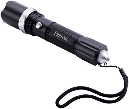 Escape Tools,2 in 1 Car Emergency Flashlight Rechargeable LED Flashlight Car Survival Tool,Escape Window Breaker and Survival Flashlight