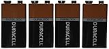 Duracell MN1604 9 Volt, 4 Pack
