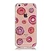 iPhone 7 Case, Firefish Clear [Bumper] Case Anti-Slip Shockproof Scratch-Resistant Ultra Slim Durable Soft Flexible TPU Gel Case for Apple iPhone 7 - Doughnut