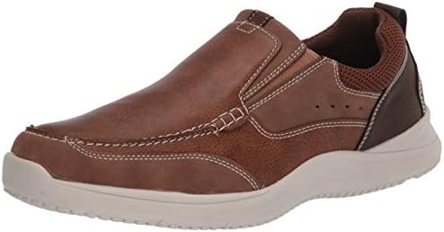 Amazon.com | Nunn Bush Quest Moc Toe Slip-On Tan Multi 7 