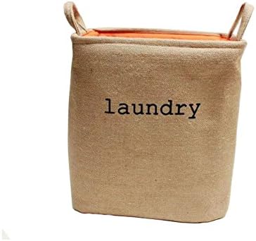 Dailydollor Home Rectangular Toys Clothing Storage Laundry Baskets (Yellow)
