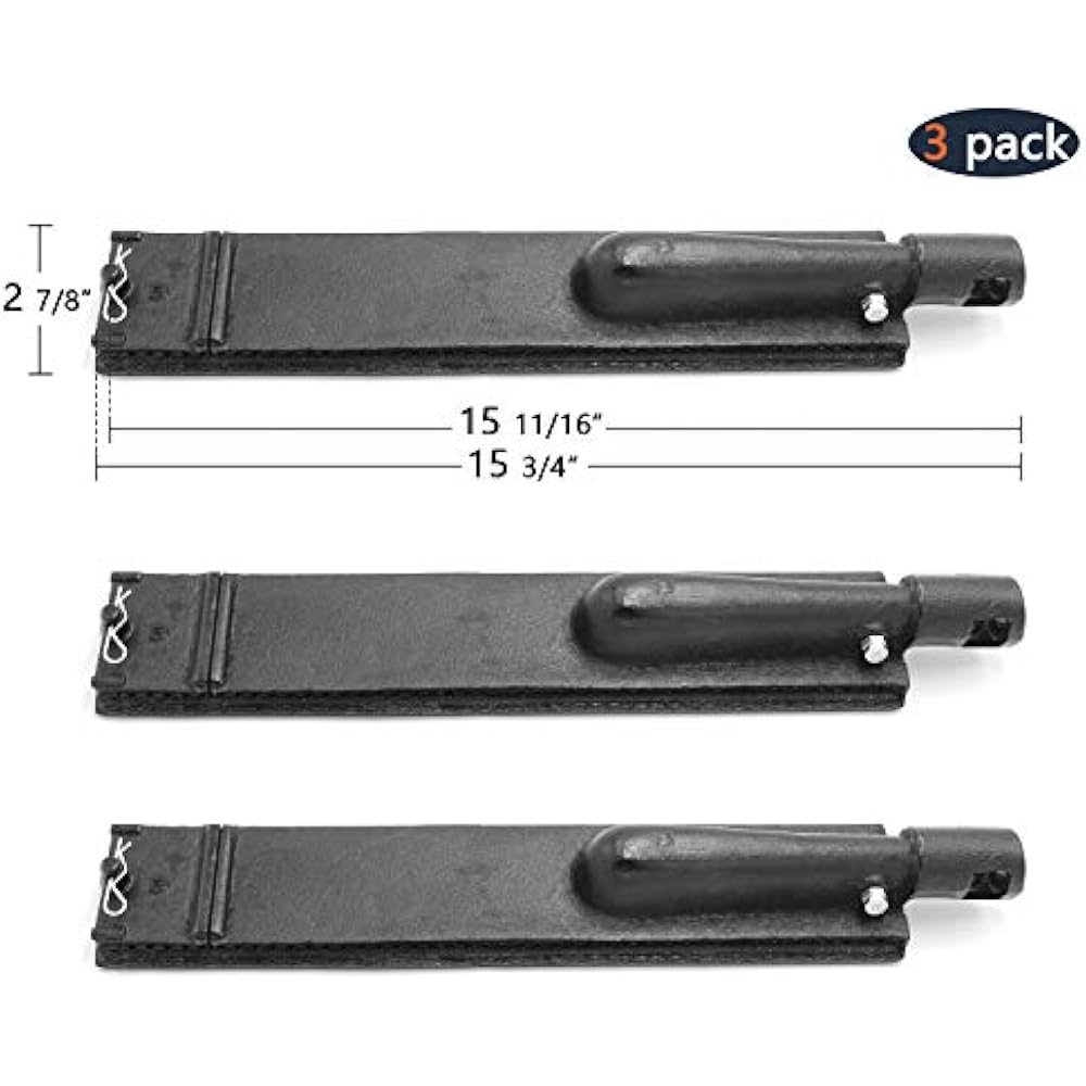15 3/4 Inches Cast Iron Burner Replacement BBQ Barbeques Galore Turbo