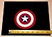 Captain America Shield HQ 3 Color Red, White and Blue Vinyl Decal! 4.5