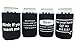 Funny Beer Quotes Cozy Variety Pack #2 (As Shown) ~ Collapsible Neoprene Can Coolers ~ Gifts for Beer Lovers, Dad, Boyfriends, Housewarming, Stocking Stuffers