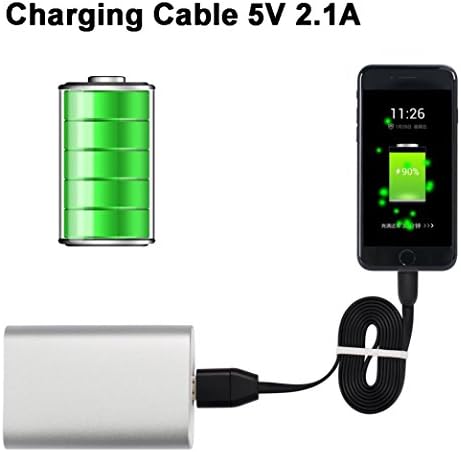 Secba Micro USB Charger Cable GPS Locator Voice Listening GSM GPRS Real Time Tracking (Black)