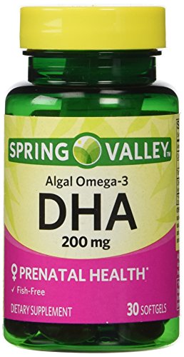 Spring Valley - DHA 200 mg, Plant-Pure Omega-3, 30 Softgels