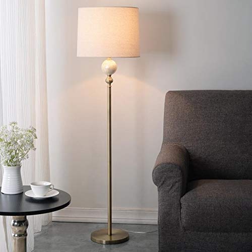 Antique Brass Floor Lamp N/a Nautical Coastal Beachfront Decor