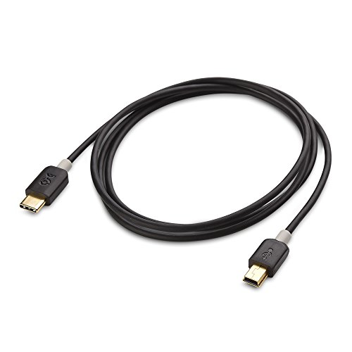 Cable Matters USB 2.0 Type C (USB-C) to Mini B (Mini USB) Cable in Black 3.3 Feet