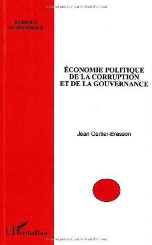 Économie politique de la corruption et de la gouvernance