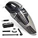 GridLite 5000PA Car Vacuum, DC 12V Wet/Dry Use Handheld Vacuum for Car, 16.4 Long Power Cord Vacuum Cleaner with Nozzle Set, LED Light, 2 HEPA Filters - Carrying Bag