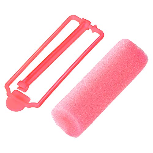 Trounistro 50 Pieces Foam Sponge Hair Rollers Soft Sponge Hair Roller Hair Curlers Flexible Hair Styling Curlers Five Size Hair Styling Curler Tools - Thumbnail 2