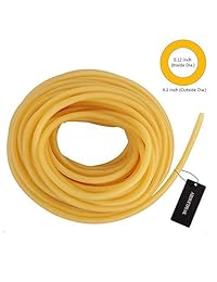 Tubo de goma de látex natural Speargun Band Slingshot Catapult tubo quirúrgico de goma manguera 0,2" OD 0,12" ID, 3ft 33ft