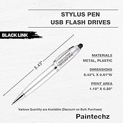 Paintechz Custom Pen USB Flash Drives 500 Pack