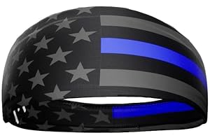 ELITE ATHLETIC GEAR 40+ Designs! Unisex Headband/Sweatband. Best for Sports, Fitness, Working Out, Yoga. Tapered Design