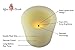 Flameless Candles; LED Candles with Remote Control, Pillar Real Wax Candles, 3-inch, 4-inch, 5-inch and 6-inch Candles Set of 4 (ROUND EDGE)