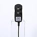 ZJchao 9V 1A 1000mA Power Adapter/Wall Charger for Arduino (2-Flat-Pin Plug / 3.2 Ft Cable)