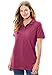 Woman Within Plus Size Perfect Short-Sleeve Polo Shirt