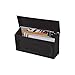 Gibraltar Mailboxes Windsor Small Capacity Rust-Proof Plastic Black, Wall-Mount Mailbox, WMH00B04