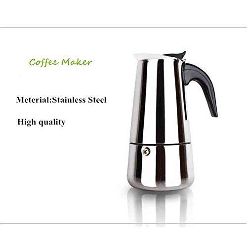 Stainless-Steel 2-Cup Electric Percolator,Coffee Maker Stovetop Coffee Pot with Coffee Percolator Design(Silver) - Thumbnail 5