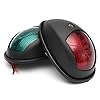 Boat-Navigation-Lights-YESSHOW-New-Marine-LED-Navigation-Lamp-Port-Bow-Side-Starboard-Lights-Red-Green-LED-for-Chandlery-Boat-Yacht-Skeeter-Safety-Lights-Deck-Mount-DC-12V-24V