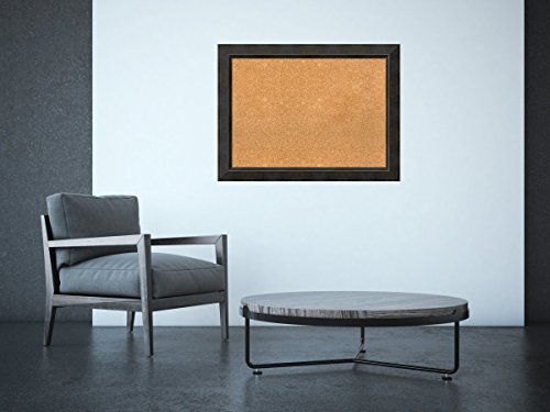 Amanti Art DSW3980121 Framed Cork Board, Large, Signore Bronze