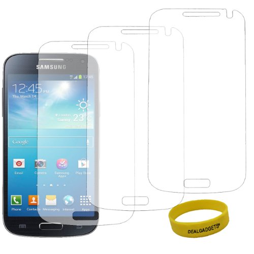 Dealgadgets-Pack-of-High-Quality-Clear-Screen-Protector-Shield-for-Samsung-Galaxy-S4-Mini-I9190-9192-9195galax
