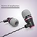 yoyomax Metal in-Ear Headphones Earbuds Earphones with Mic for Apple iPhone iPad iPod MacBook and Andriod Smartphones - Black