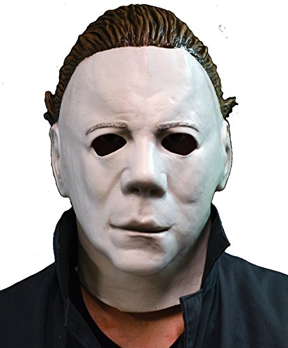 UHC Men's Halloween II Michael Myer's Latex Mask Horror Party Costume Accessory