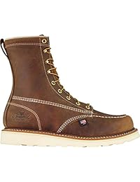 Thorogood American Heritage - Botas con punta de seguridad para hombre (8 pulgadas)