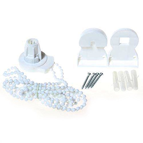 Window-dressing Hardware - Lnimikiy Roller Blind Fitting Luxury Repair Kit Brackets Spare Upgrade Curtain - Curtain Kit Rod Zebra Curtain Blind Plastic Metal Curtain Rod Curtain Roller - Thumbnail 5