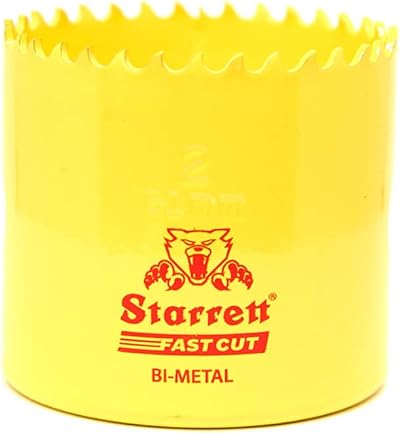 Starrett HSS Bi-Metal Fast Cut Hole Saw 51mm for Metal Wood Plastics