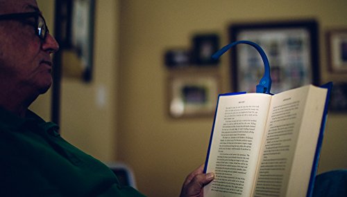 Mighty Bright 47011 Recharge Book Light, Blue