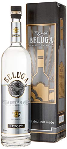 Beluga Noble Russian Vodka EXPORT 40% Vol. 3l in Geschenkbox