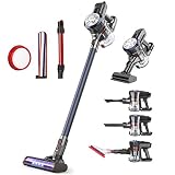 Dibea Upgrade Cordless Stick Vacuum Cleaner 250W Powerful Suction Bagless Lightweight Rechargeable 2 in 1 Handheld Car Vacuum for Carpet Hard Floor, Navy Blue D18Pro Dibea Upgrade Cordless Stick Vacuum Cleaner 250W Powerful Suction Bagless Lightweight Rechargeable 2 in 1 Handheld Car Vacuum for Carpet Hard Floor, Navy Blue D18Pro