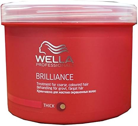 Wella brilliance mask thick Hair cosmetic women 500ml mask for strong colour-treated Hair (4015600122409)