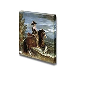 Felipe IV on Horseback by Diego Velazquez Wall Decor