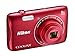Nikon COOLPIX S3700 Digital Camera with 8x Optical Zoom and Built-In Wi-Fi (Red)