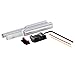 Dawson Precision Glock Fixed Charger Sight Set - Black Rear & Fiber Optic Front