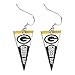 NFL Green Bay Packers Pennant Earrings