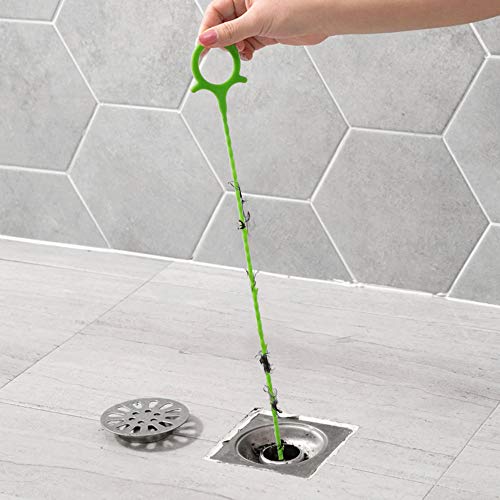 AWINNER Snake Hair Drain Clog Remover Cleaning Tool, 20 Inch And 25 Inch,4 Pack
