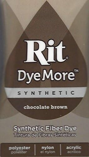 7 Fl. Oz. Bottle of Rit DyeMore Fiber Dye - Color = CHOCOLATE BROWN