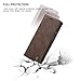 SENSKO Samsung A50 Wallet Case,Magnetic Stand Flip Protective Cover Book Style Leather Flip Cover Durable Shockproof Protective Case for Samsung A50(Coffee)