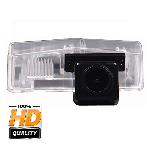 HD 1280x720p Rear Reversing Backup Camera Rearview License Plate Camera Night Vision Ip68 Waterproof for RAV4 (13-15)/Venza(08-14)/Matrix (08-14)/Prius V C (01-14)/CT200H (11-15)