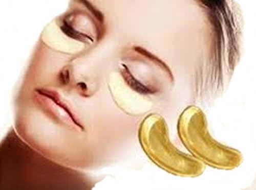 Gold Eye Lift Mask 6 Pack, Reduces Puffiness, Minimizes Wrinkles and Fine lines, Lifts Sides of the Eyes and Revitalizes, Lightens Dark Circles