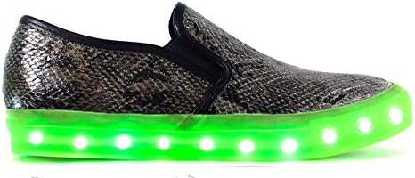 Starry Eyed Jordan04AW Women LED Light Sneakers Black