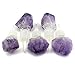 Boone's Mill | Gemstone Bottle Stopper with Glass Base | Amethyst Point | Purple