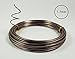 Anodized Aluminum Bonsai Training Wire 5-Size Starter Set with Canvas Bag - 1.0mm, 1.5mm, 2.0mm, 2.5mm, 3.0mm (147 feet total) - Choose Your Color (5 Sizes, Brown)